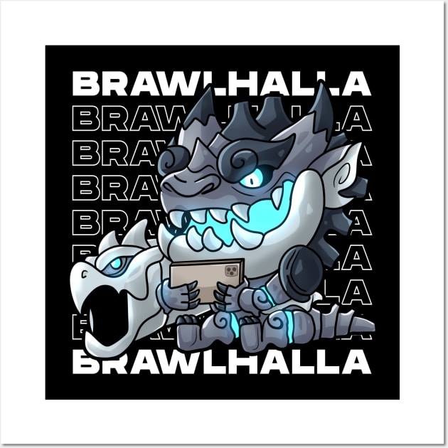 Onyx Brawlhalla Wall Art by RahmanDG